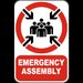 Emergency Assembly Sign